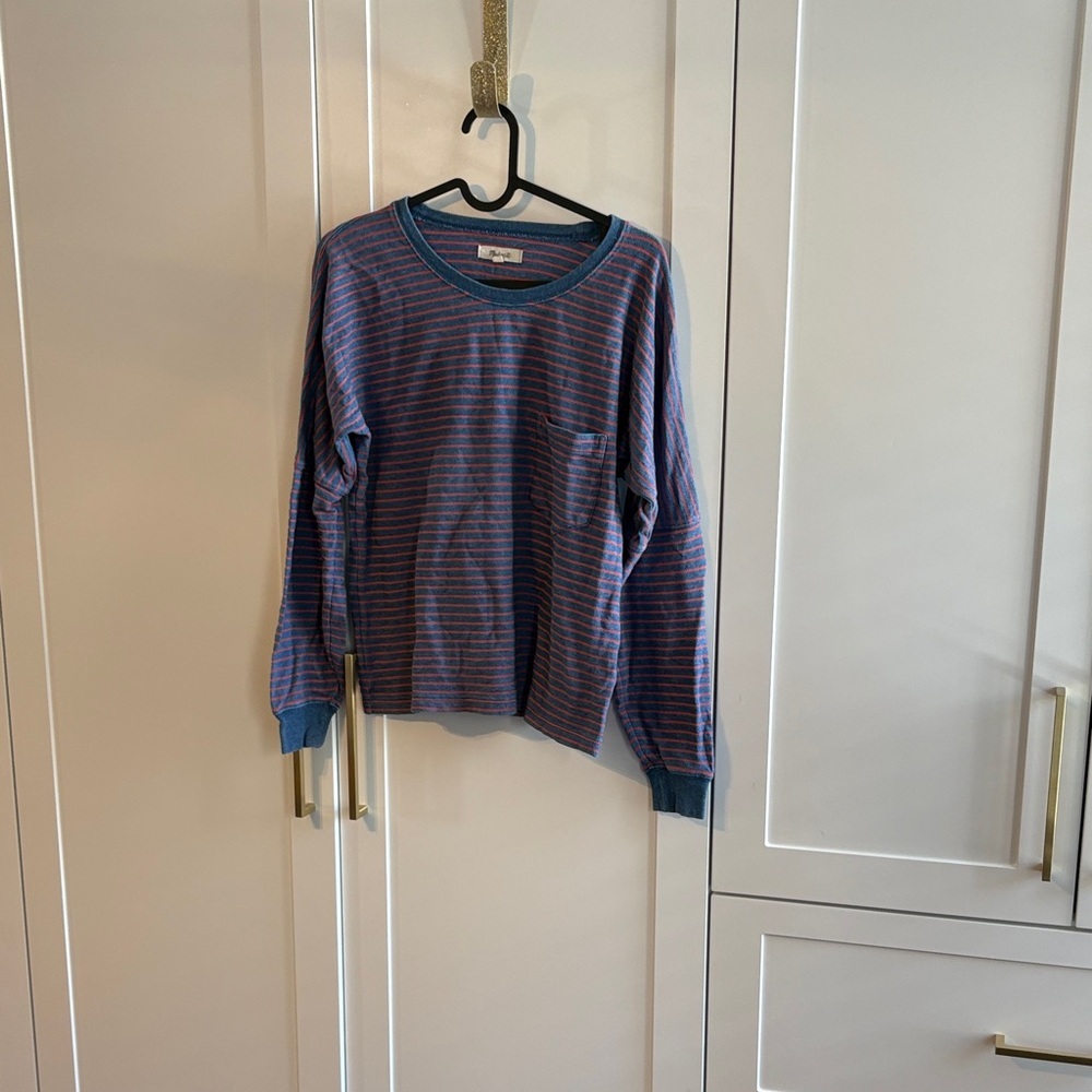 Madewell drop sleeve pocket long sleeve tshirt